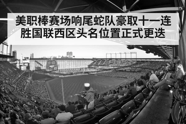 美职棒赛场响尾蛇队豪取十一连胜国联西区头名位置正式更迭